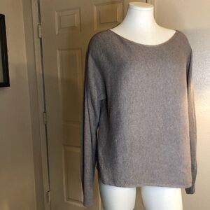 Boat neck sweater